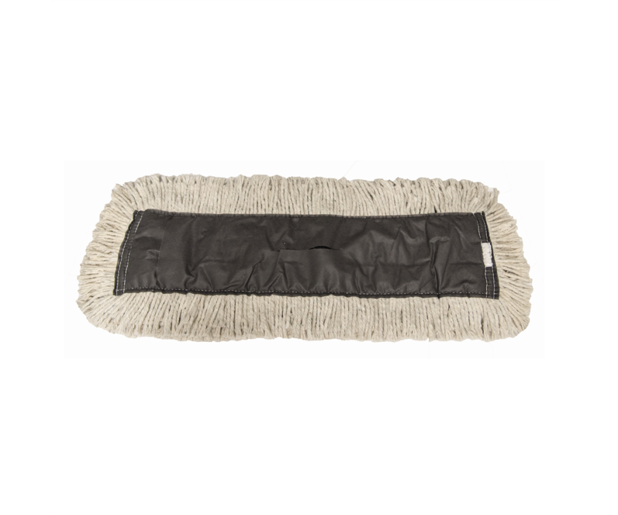 Reliable Brand® 4-Ply White Cotton Disposable Dust Mop Head (5 in. x 48 in., 6 Heads/CS)